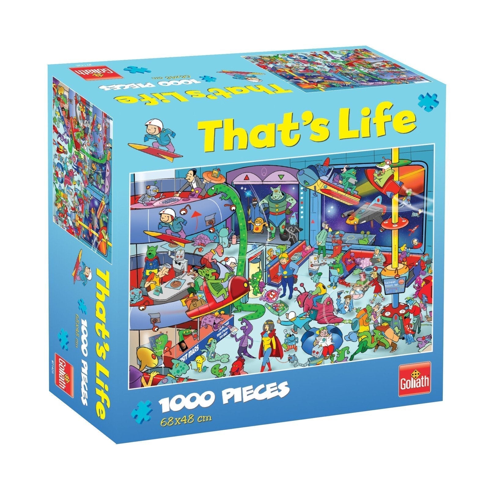 Jigsaw 1000pc -Thats Life - Outer Space-Yarrawonga Fun and Games