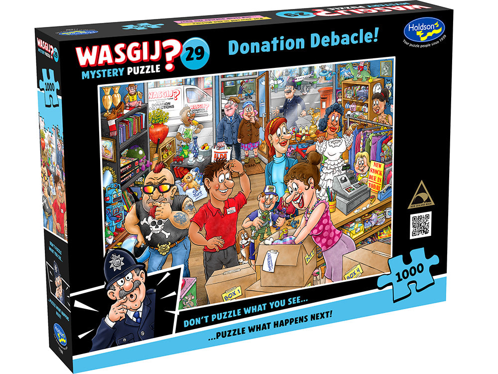 1000 piece Jigsaw – Wasgij Mystery #29