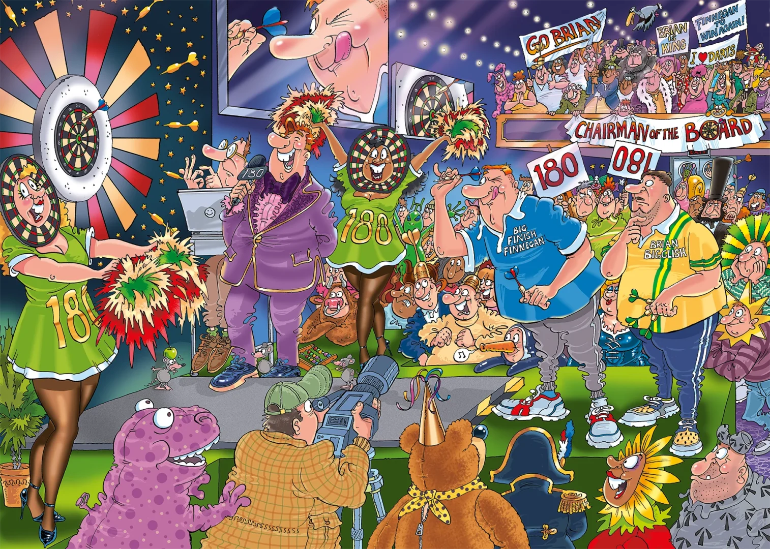 1000 piece Jigsaw – Wasgij Mystery #30-Yarrawonga Fun and Games