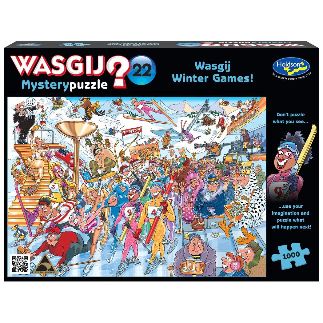 1000 piece Jigsaw – Wasgij Mystery Puzzle #22-Yarrawonga Fun and Games