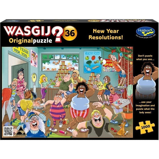 1000 piece Jigsaw – Wasgij Original #36-Yarrawonga Fun and Games