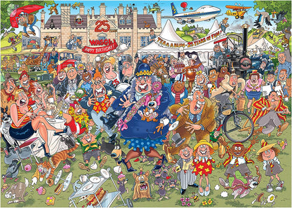 1000 piece Jigsaw – Wasgij Original #40-Yarrawonga Fun and Games
