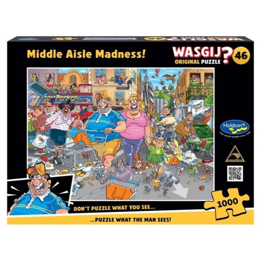 1000 piece Jigsaw – Wasgij Original #46-Yarrawonga Fun and Games