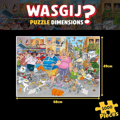 1000 piece Jigsaw – Wasgij Original Puzzle #46-Yarrawonga Fun and Games