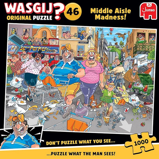 1000 piece Jigsaw – Wasgij Original Puzzle #46-Yarrawonga Fun and Games