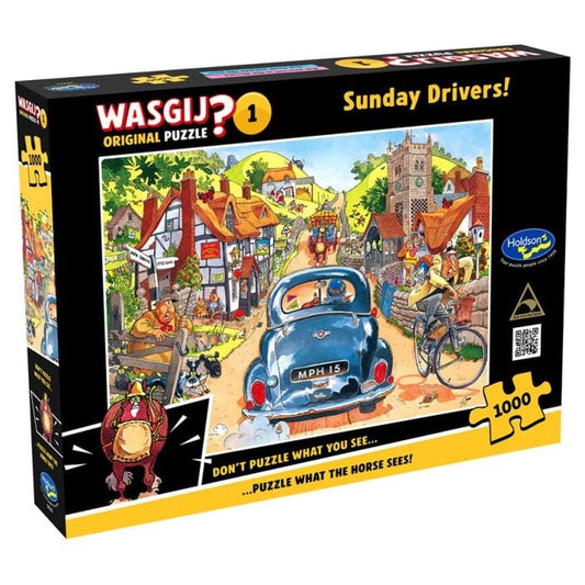 1000 piece Jigsaw – Wasgij Retro Original #1-Yarrawonga Fun and Games