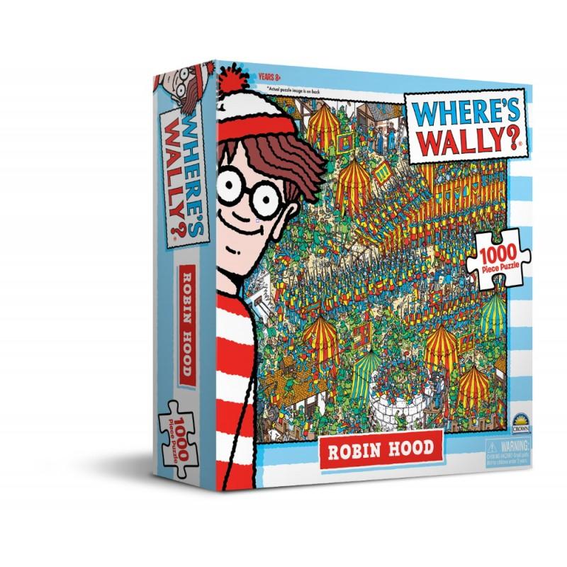 1000 Piece Jigsaw - Where's Wally? - Robin Hood-Yarrawonga Fun and Games