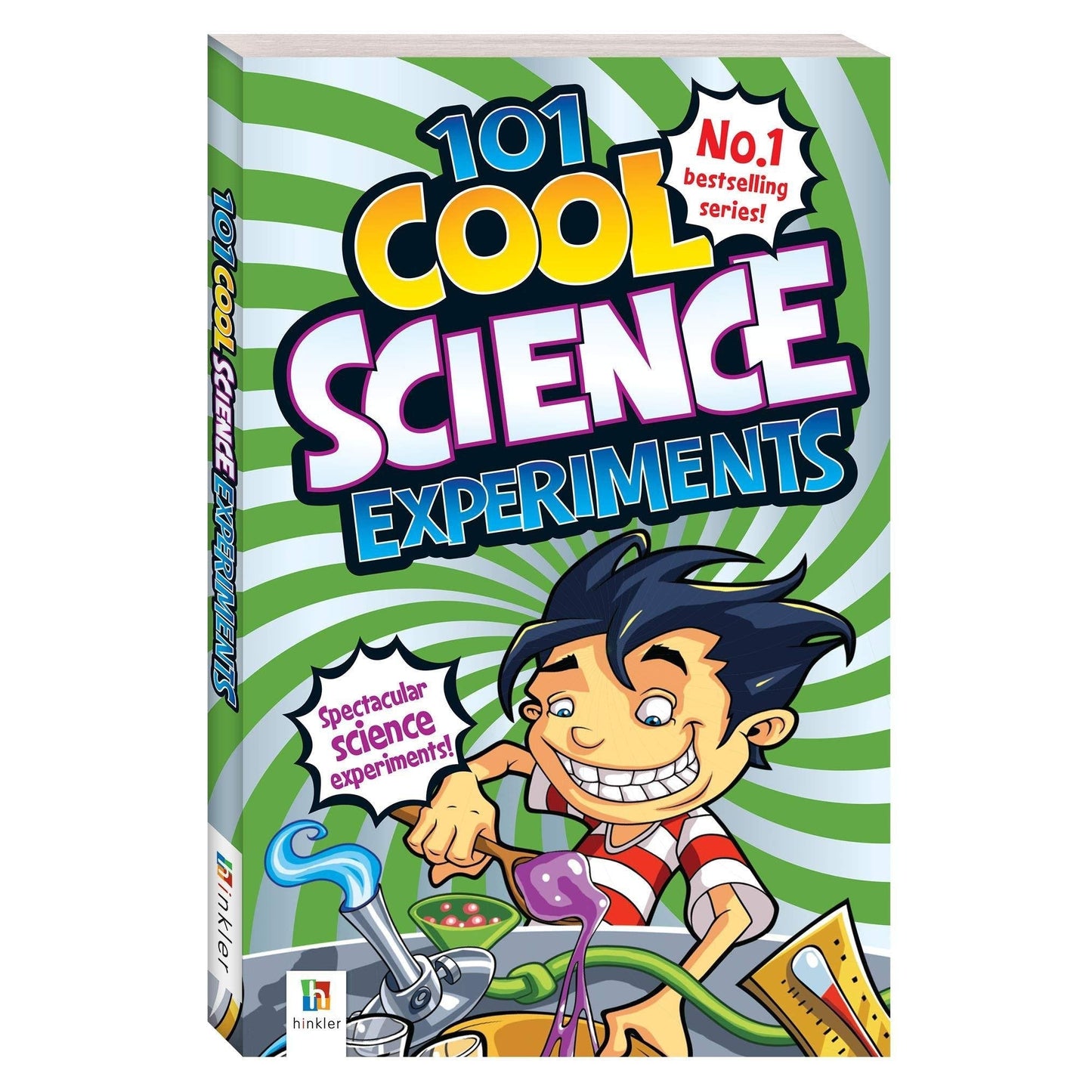 101 Cool Science Experiments - Book-Yarrawonga Fun and Games