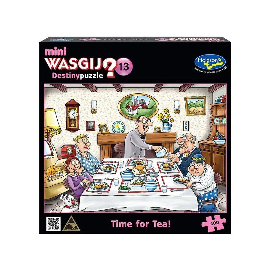 Mini 100 piece Jigsaw – Wasgij Destiny Puzzle #13-Yarrawonga Fun and Games