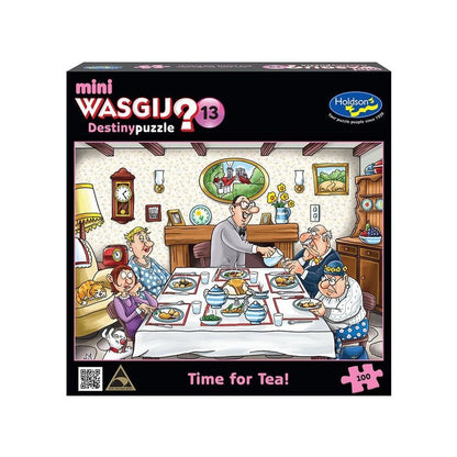 Mini 100 piece Jigsaw – Wasgij Destiny Puzzle #13-Yarrawonga Fun and Games