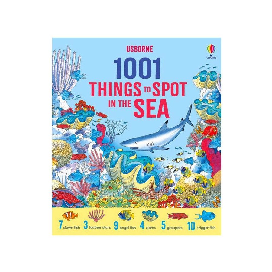 1001 Things to Spot in the Sea - Book-Yarrawonga Fun and Games