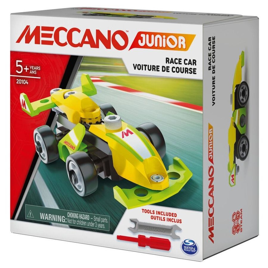 Meccano Junior - Builders Actions Sets - Various-Race Car-Yarrawonga Fun and Games