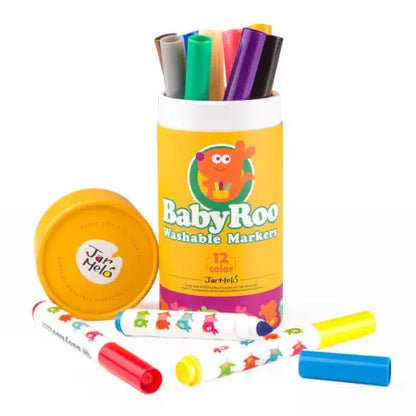 12 Washable Markers