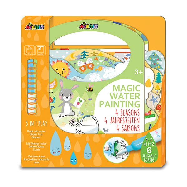 Magic Water Painting Books - Various-4 Seasons-Yarrawonga Fun and Games