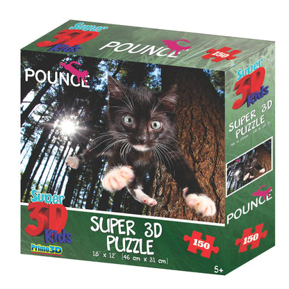 150 piece 3D Jigsaws - Various-Pounce-Yarrawonga Fun and Games