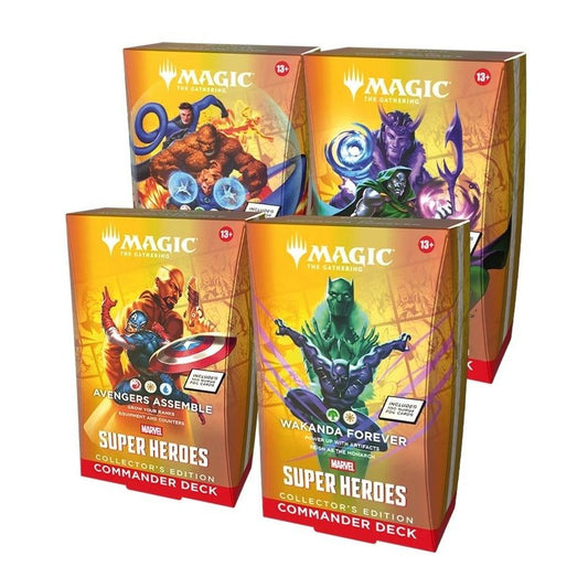 MTG Marvel Super Heros - Collector Commander Decks