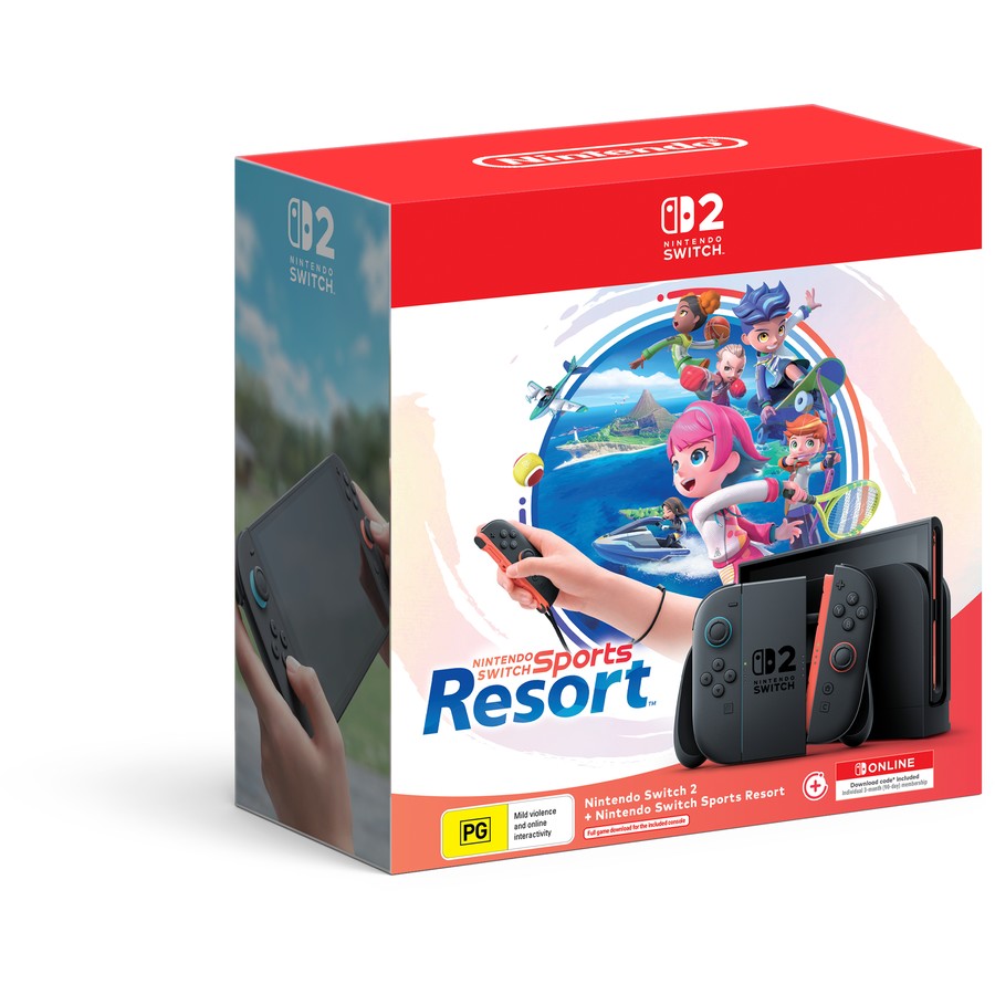 Nintendo Switch 2 Console with Nintendo Switch Sports Resort-Yarrawonga Fun and Games