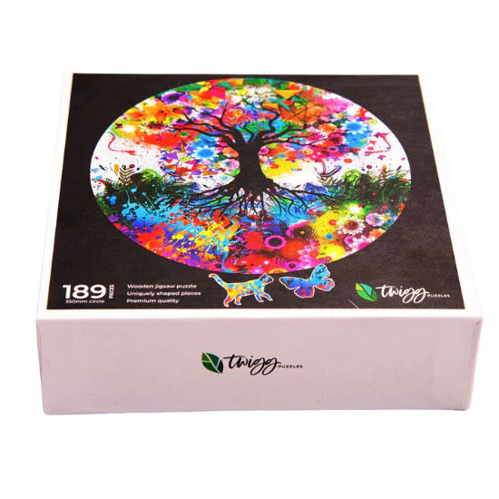 189 Piece Wooden Jigsaw - Tree of Life-Yarrawonga Fun and Games