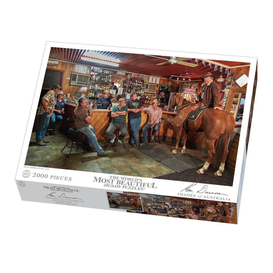 Jigsaw 2000pc - Benambra Pub-Yarrawonga Fun and Games