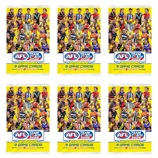 Team Coach Footy Cards 2026 Booster-Yarrawonga Fun and Games