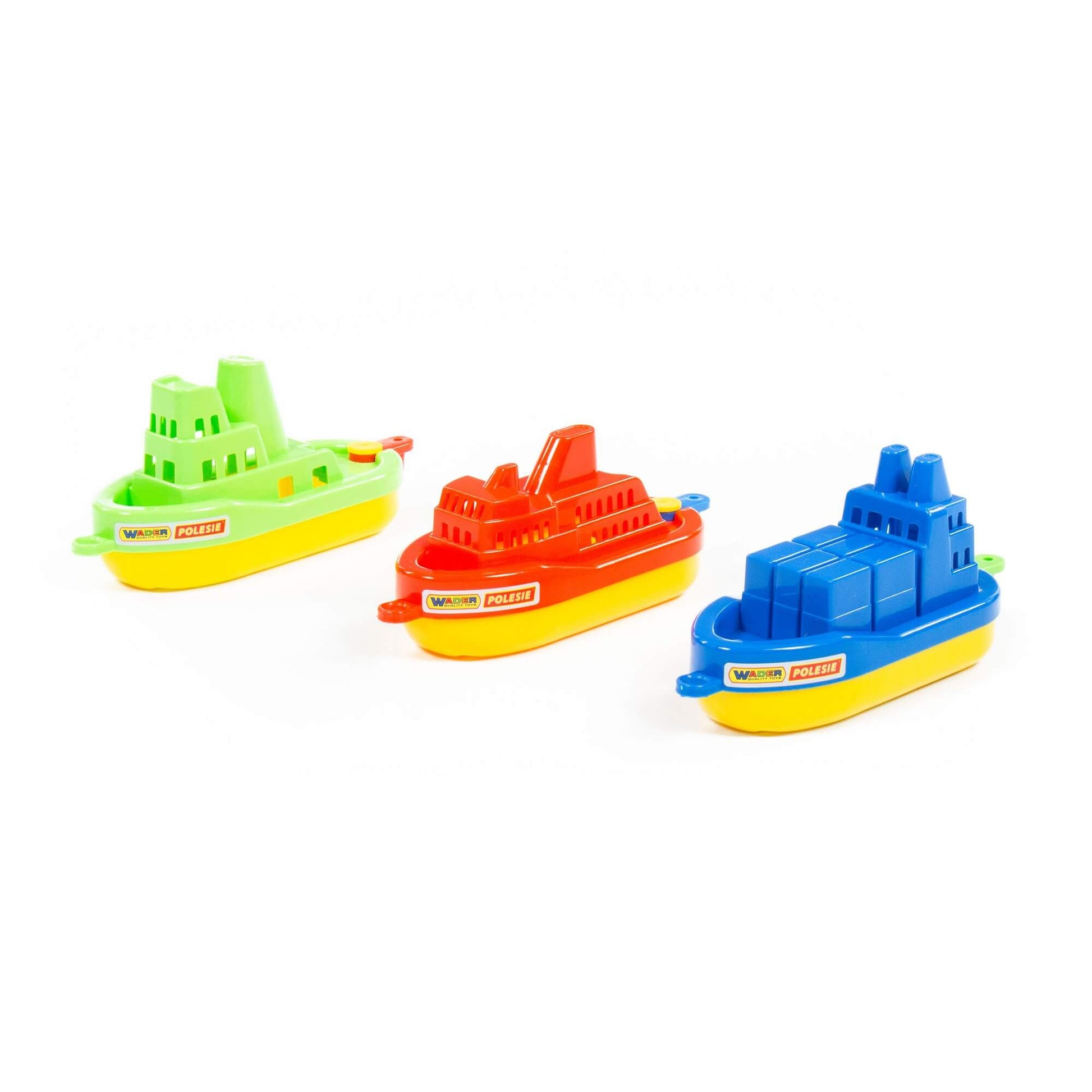 20cm Plastic Boats - Assorted Colours-Yarrawonga Fun and Games