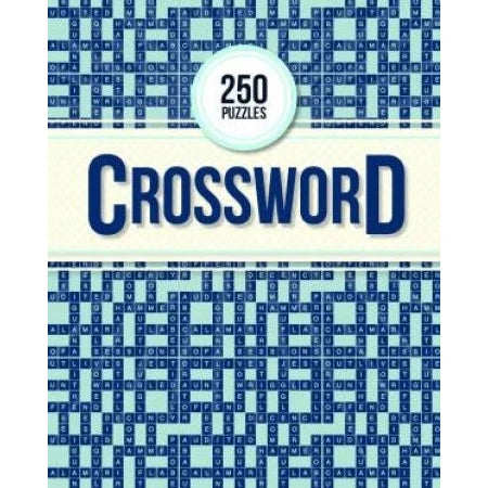 250 Puzzles Crosswords Book-Yarrawonga Fun and Games