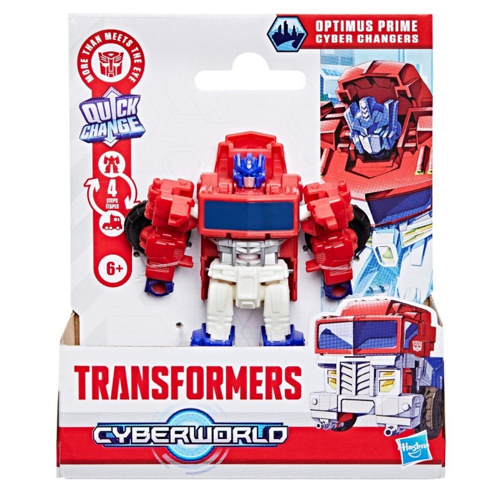Transformers Cyberworld Cyber Changers-Optimus Prime-Yarrawonga Fun and Games