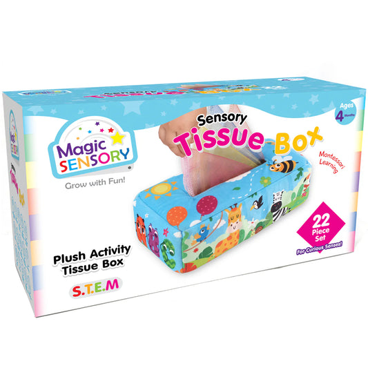 Sensory Tissue Box - 22 Piece Set-Yarrawonga Fun and Games