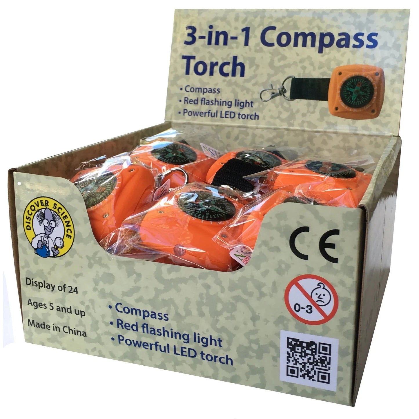 3 in 1 Compass Torch-Yarrawonga Fun and Games