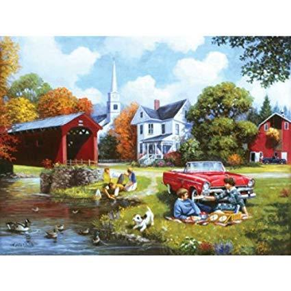 300 Piece Jigsaw - Lazy Days-Yarrawonga Fun and Games