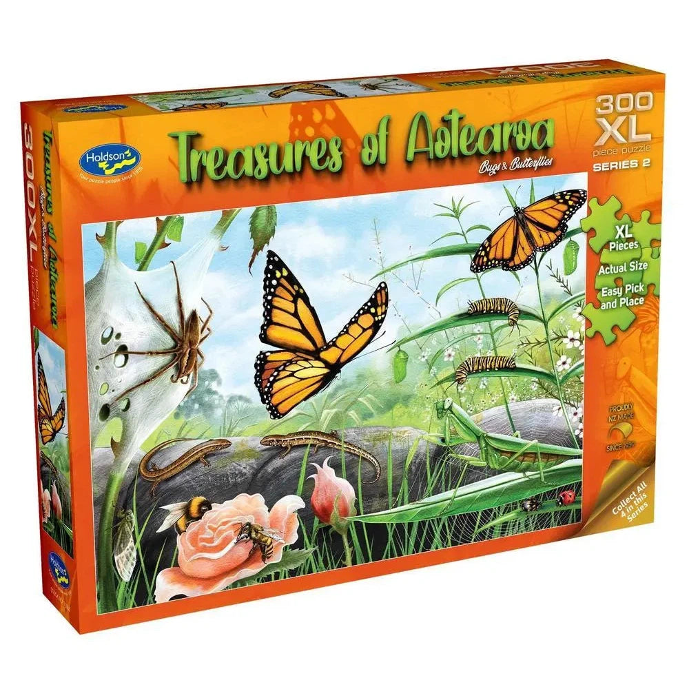 300 XL Piece Jigsaw - Treasures of Aoteroa-Yarrawonga Fun and Games