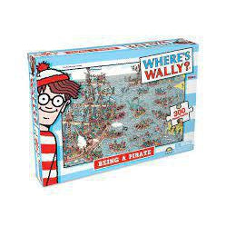 300 Piece Jigsaw - Where's Wally? - Being a Pirate-Yarrawonga Fun and Games
