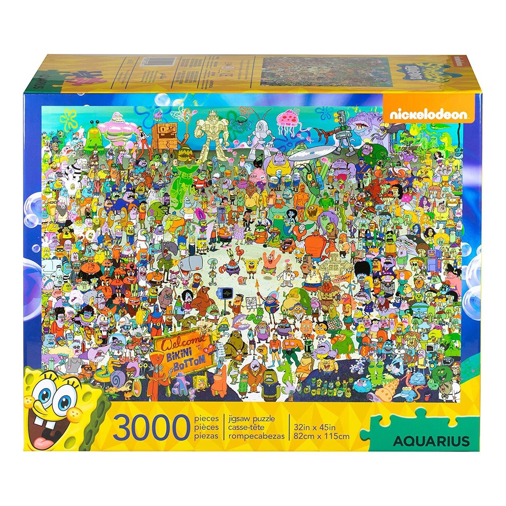 3000 Piece Jigsaw - SpongeBob Squarepants-Yarrawonga Fun and Games