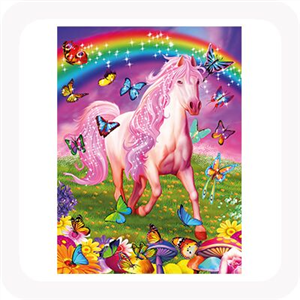 3D Pink Pony Placemat-Yarrawonga Fun and Games.