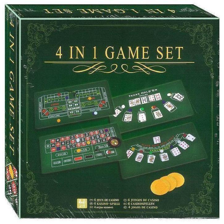 4-In-1 Games Set-Yarrawonga Fun and Games