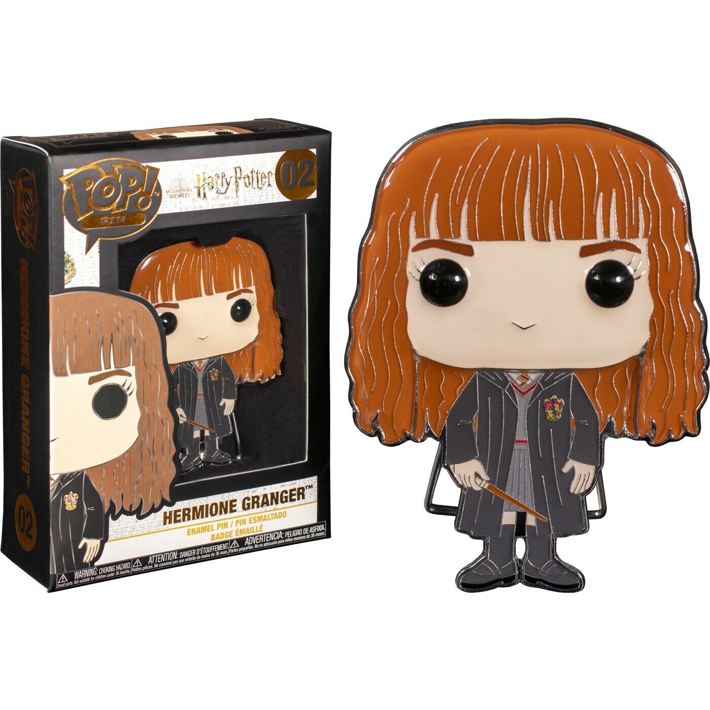 4" Pop Enamel Pin - Hermione Granger-Yarrawonga Fun and Games