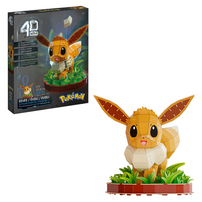 4D Build Pokemon - 5 Designs-Eevee-Yarrawonga Fun and Games