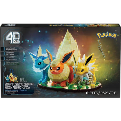 4D Pokemon Evoloution - Vaperon/Jolteon/Flareon