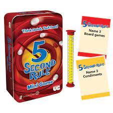 5 Second Rule Min Game in Tin-Yarrawonga Fun and Games