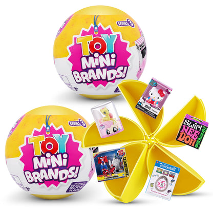 5 Surprise Minibrands Toys Series 3-Yarrawonga Fun and Games