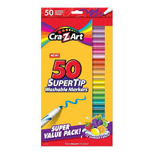 50 Washable Markers-Yarrawonga Fun and Games