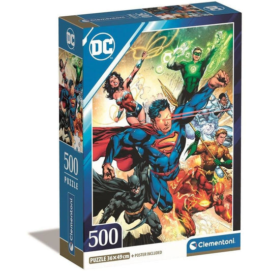 500 Piece Jigsaw - DC Comics Compact Box 1-Yarrawonga Fun and Games