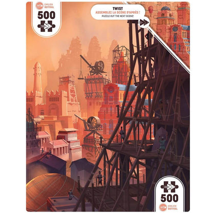 500 Piece Jigsaw - Twist - Ancient City-Yarrawonga Fun and Games