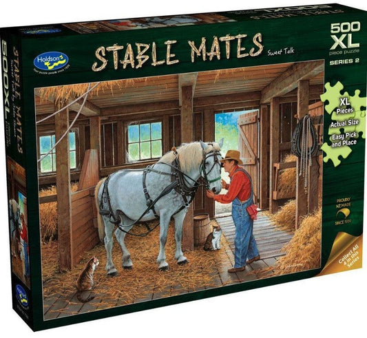 500 XL Piece Jigsaw - Field of Green-Yarrawonga Fun and Games