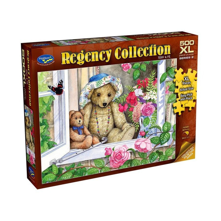 500 XL Piece Jigsaw - Teddy and Me-Yarrawonga Fun and Games