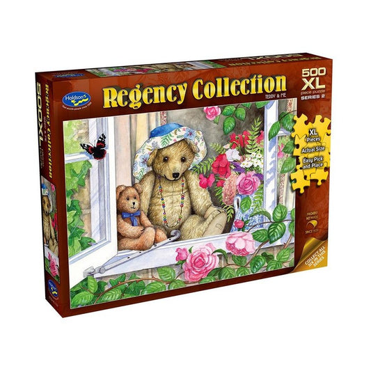 500 XL Piece Jigsaw - Teddy and Me-Yarrawonga Fun and Games