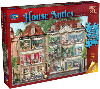 500 XL Piece Jigsaw - Victorian House