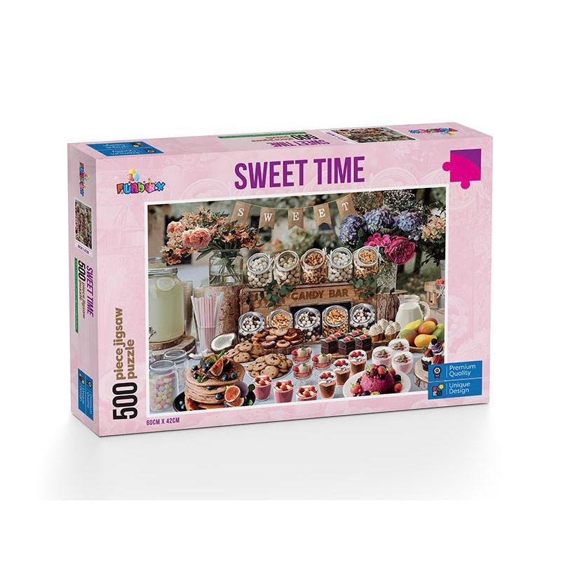 500 Piece Jigsaw - Sweet Time-Yarrawonga Fun and Games
