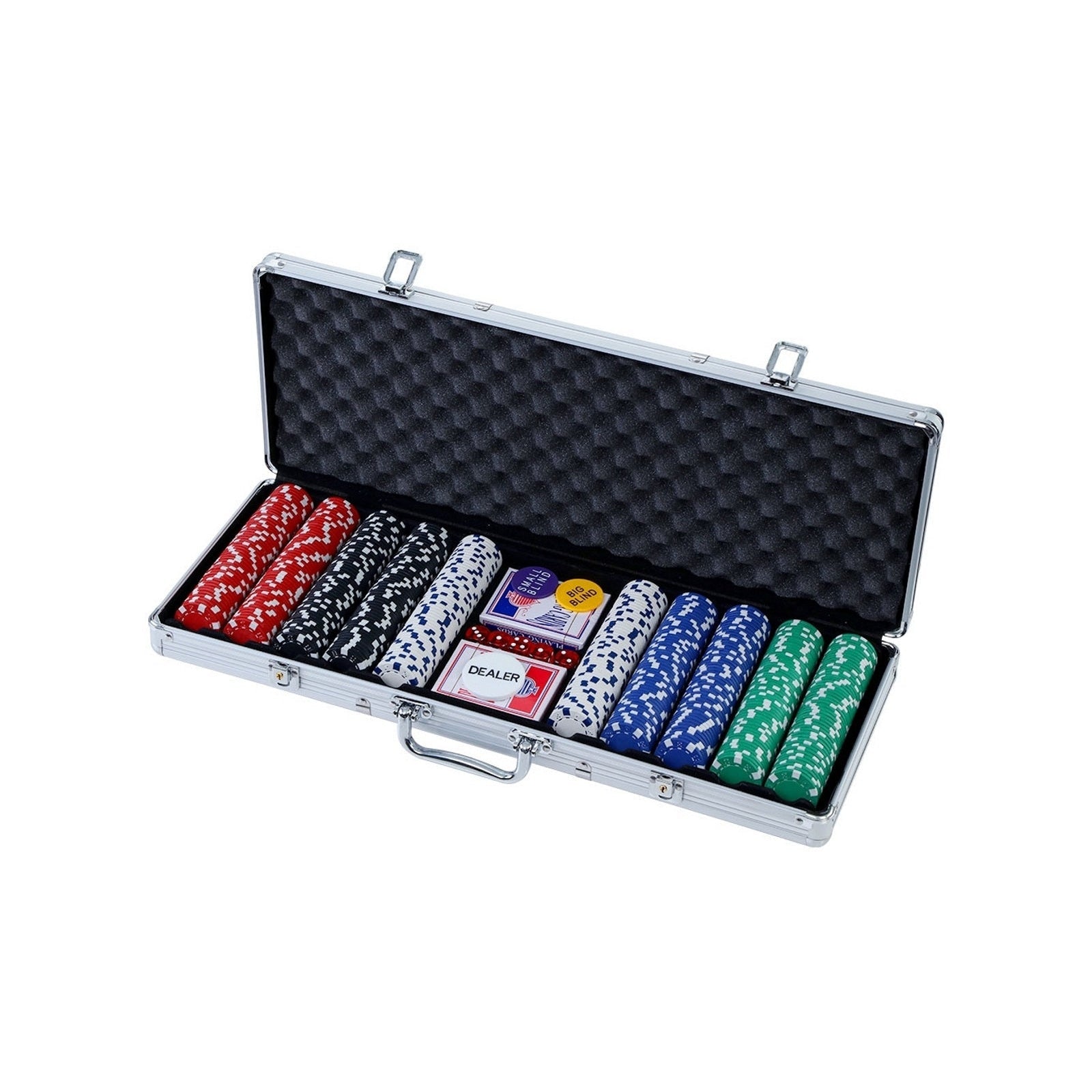 500PC Pro Poker Set in case-Yarrawonga Fun and Games.