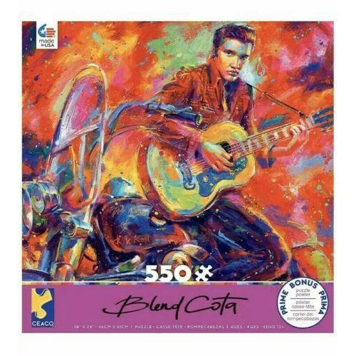 550 Piece Jigsaw - Elvis-Yarrawonga Fun and Games